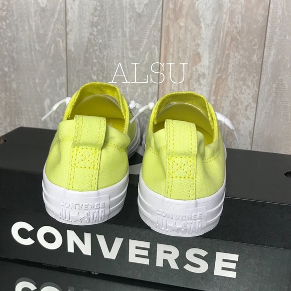 🌸Sale🌸 Converse Shoreline Slip Fresh Yellow Women's Size 9 AUTHENTIC 564336F - Picture 7 of 7
